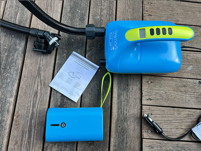 Asiakaskokemus: Saimaa SUP sähköpumppu ja powerbank