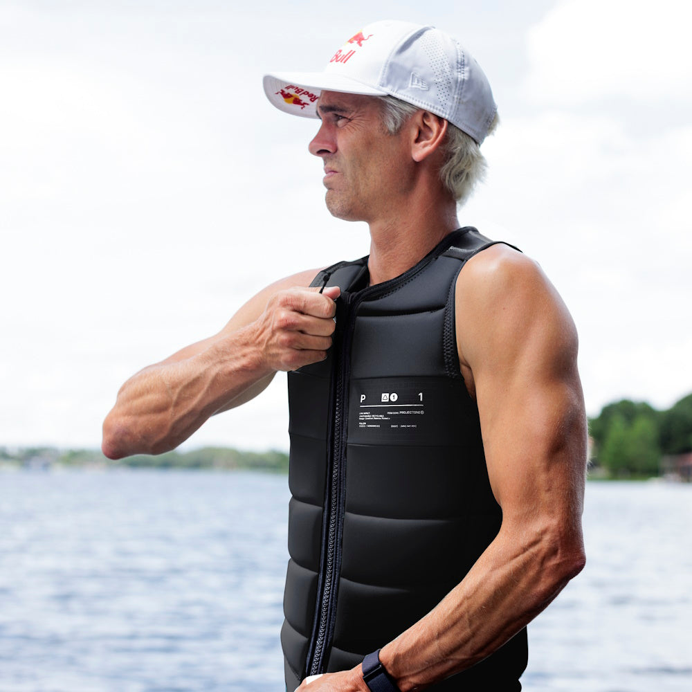 Impact-liivi käyttäjän päällä