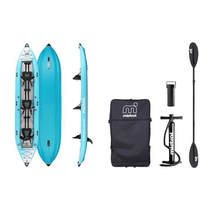 Mistral Island Kayak Triple ilmatäytteinen kajakki 3hlö