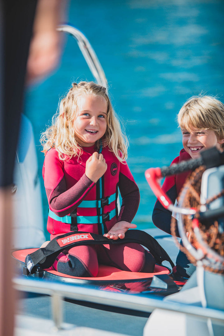 Lasten pitkä märkäpuku Jobe Boston 3/2mm, Pinkki