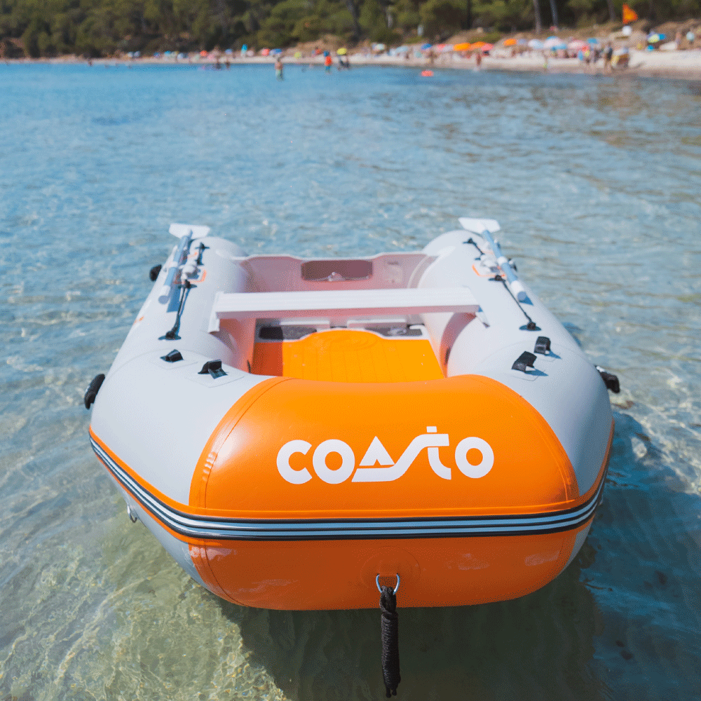 Dinghy kumivene paketti DS230, sis. airot