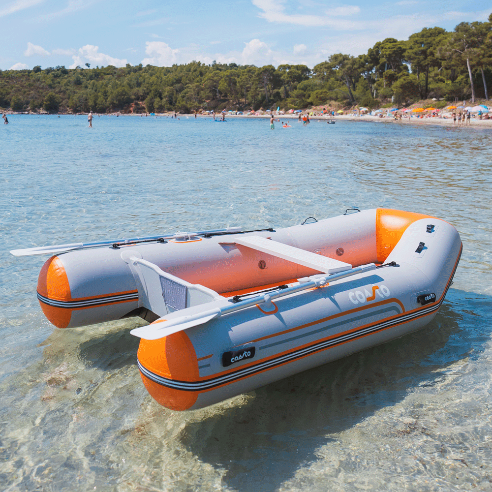 Dinghy kumivene paketti DS230, sis. airot