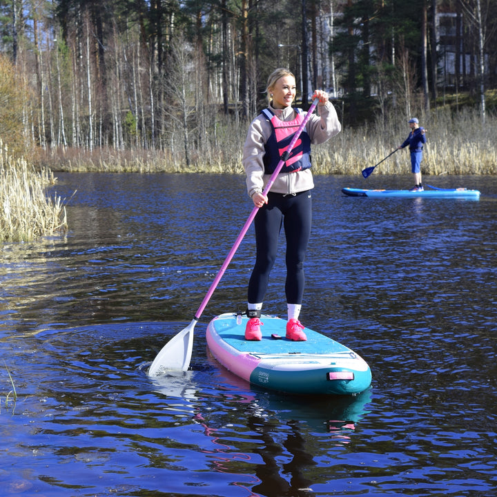 Saimaa Sup Bass Pink 2026 (335 x 84cm) - Vakaa & kantava SUP-lauta