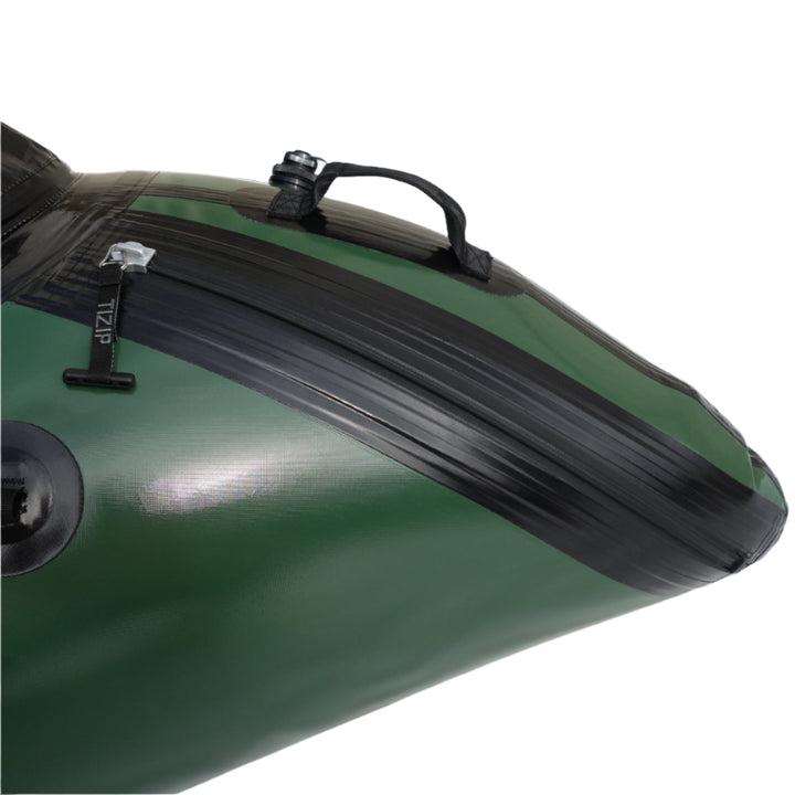 Packraft Adventure Army Green Pitkille Matkoille