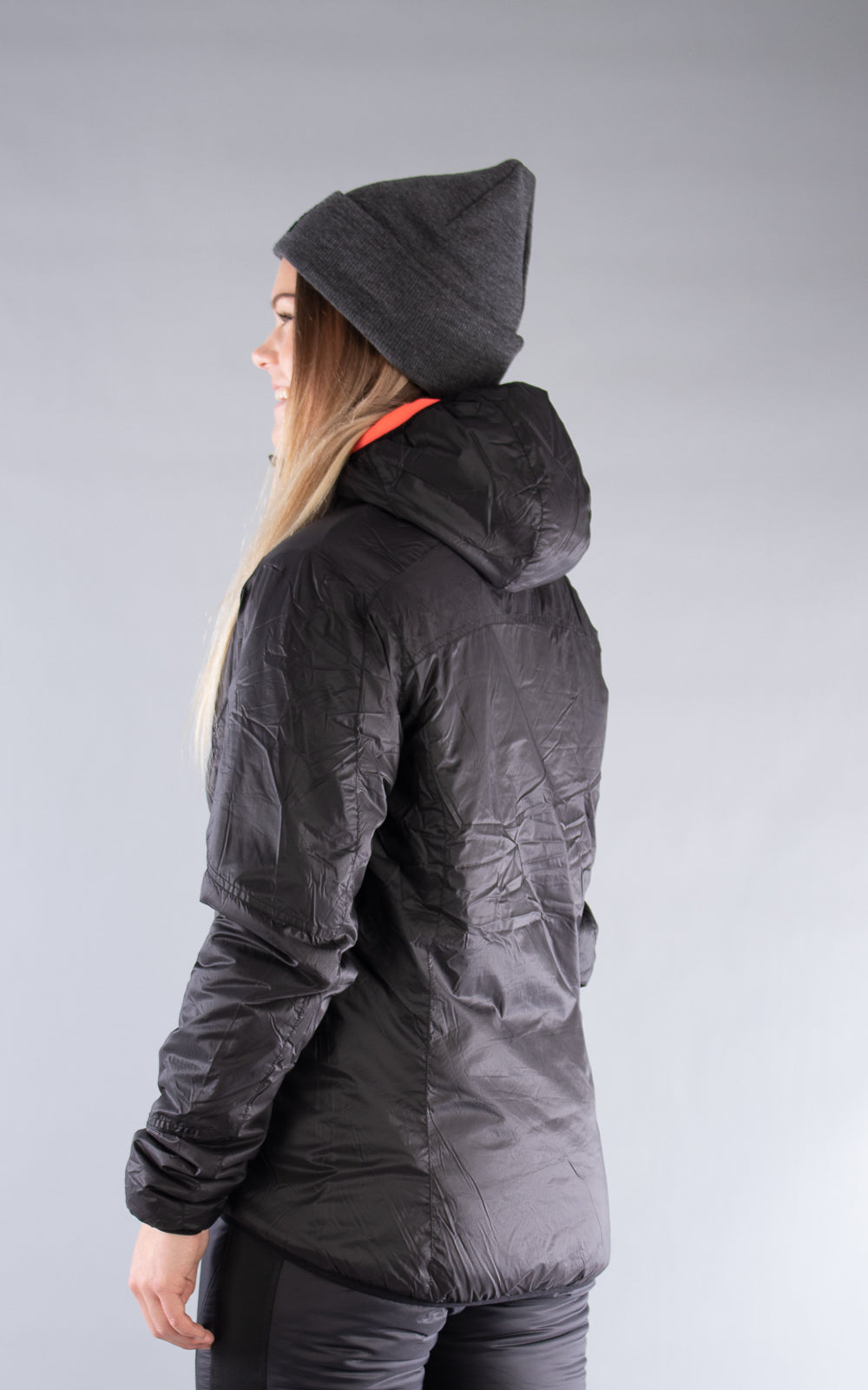 W's Cruiser Jacket JetBlack/FieryCoral