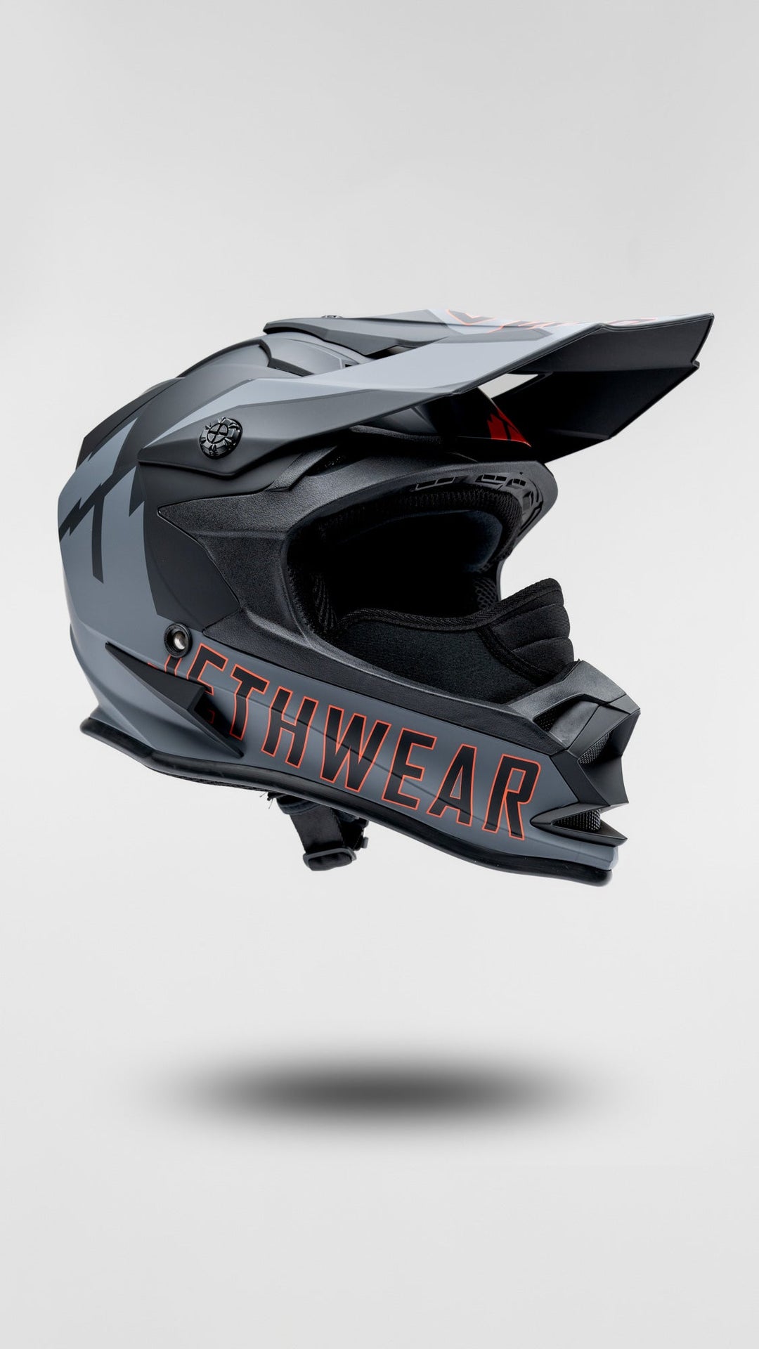 Phase Helmet - Black/Grey/Tangerine