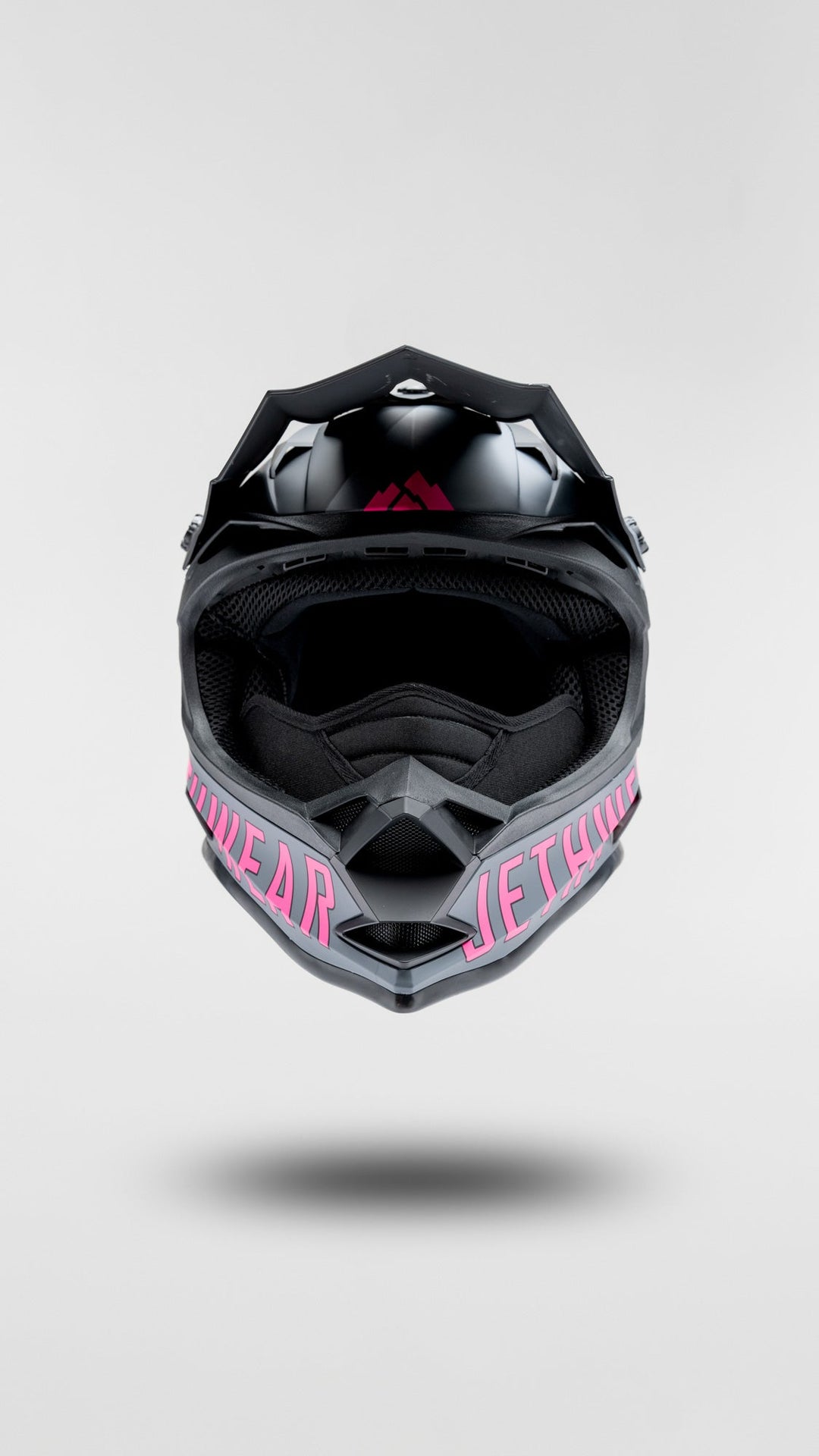 Phase Helmet - Black/Grey/Pink