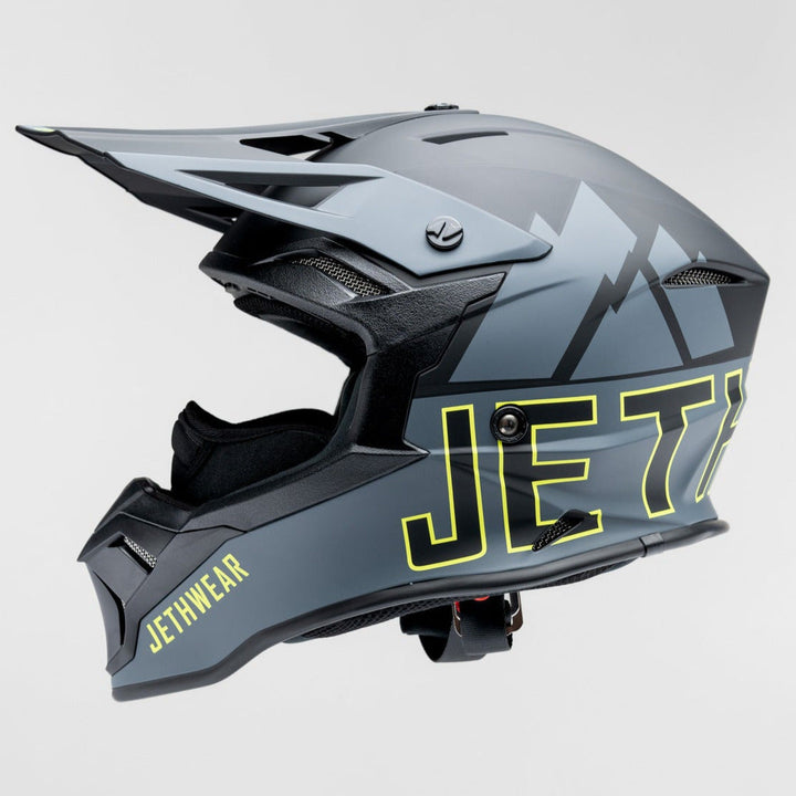 Mile Helmet - Grey/Yellow