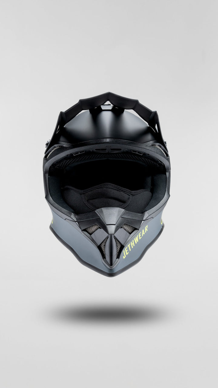 Mile Helmet - Grey/Yellow