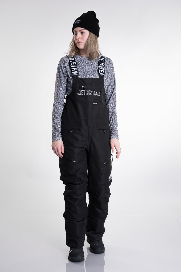 W's Bib Pant - Black - 150g