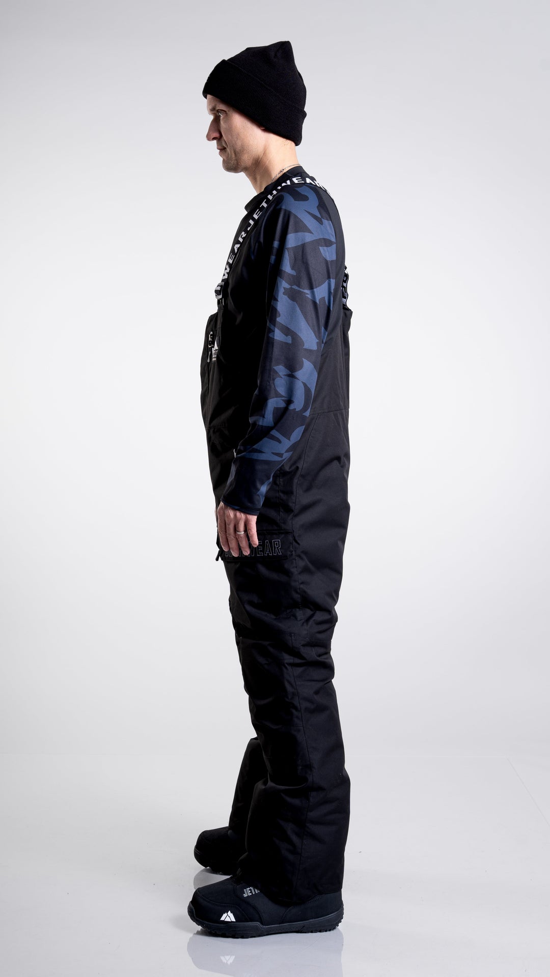 M's Bib Pant - Black - Shell