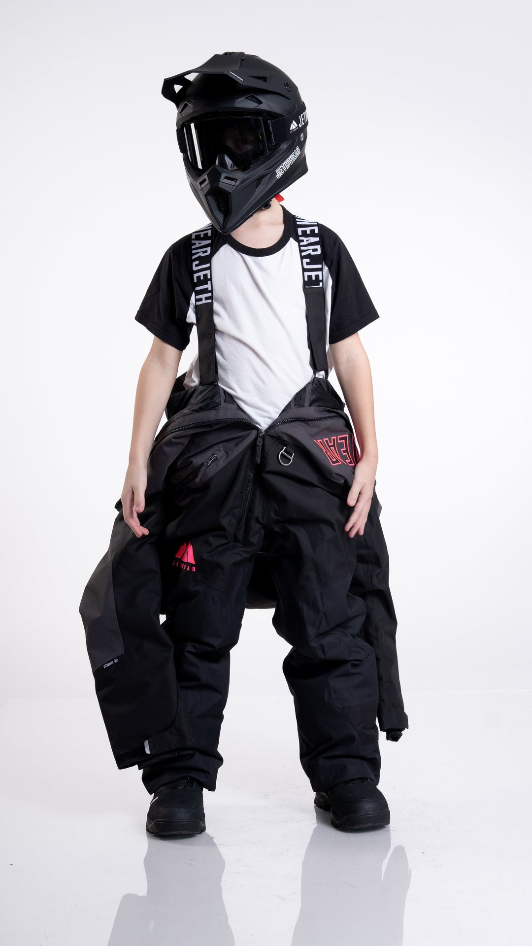 Odin & Olivia - Youth - Black/Iron/Pink