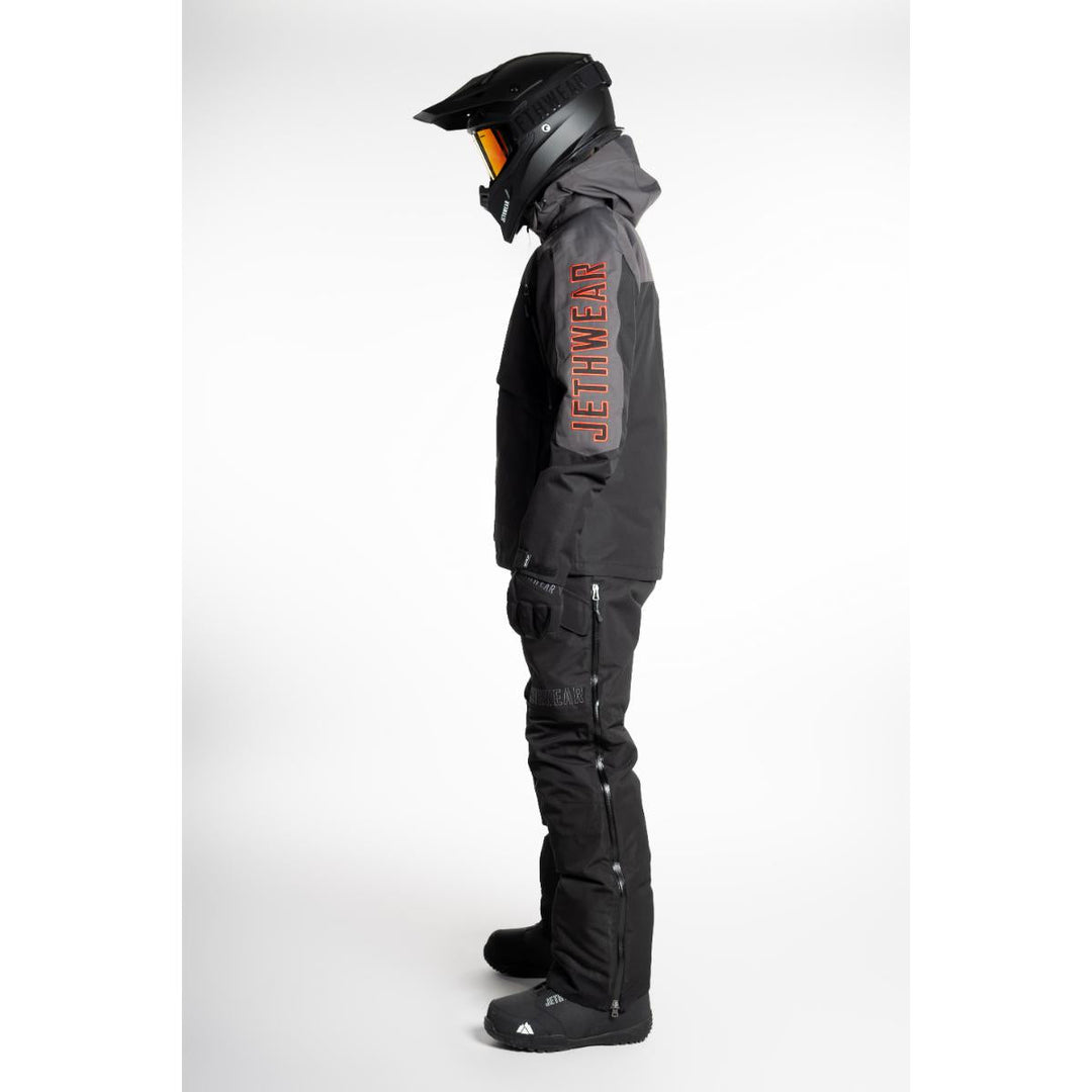 M's Crisp Jacket - Black/Grey/Red - 60g