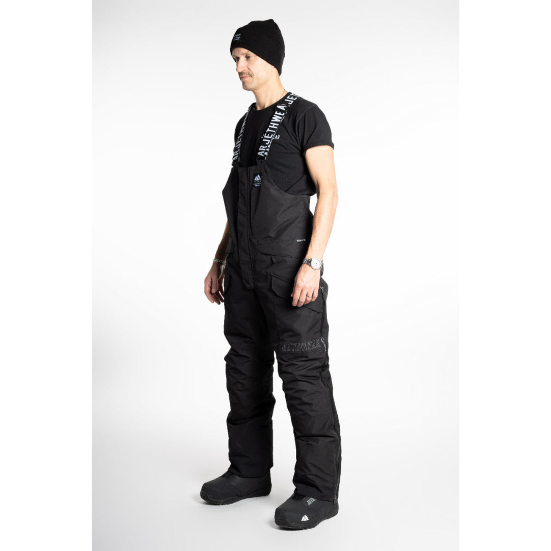 M's Treeline Bib Pant - Black - Kuori