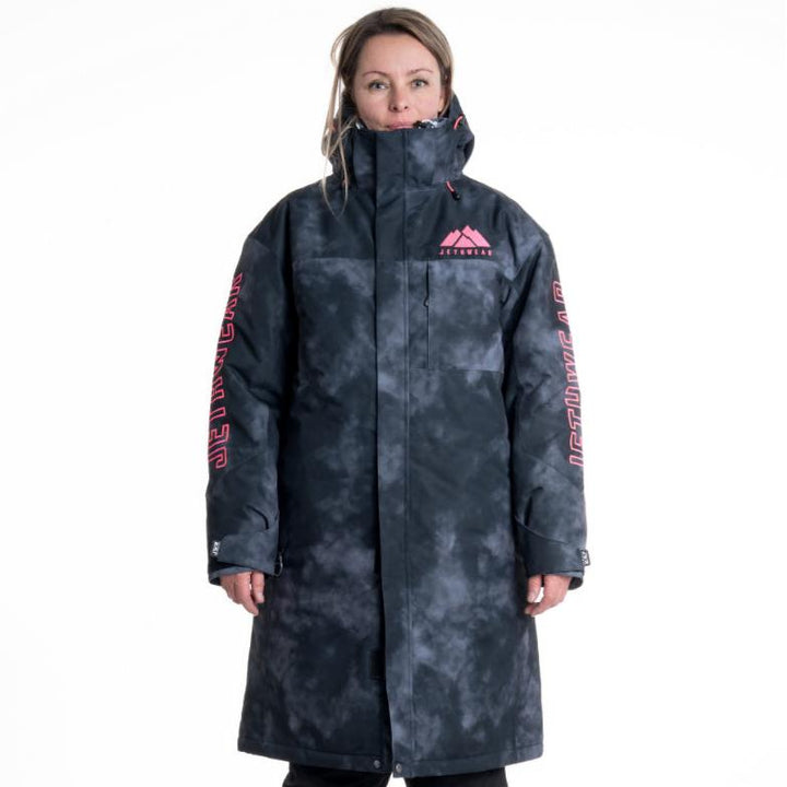 PIT COAT Lämmittelytakki - Dark tiedye