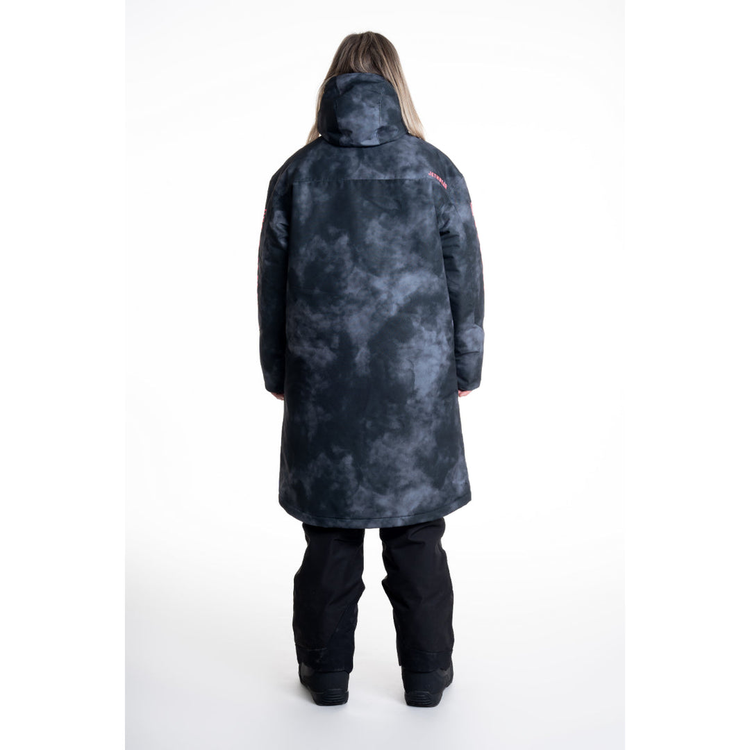 PIT COAT Lämmittelytakki - Dark tiedye