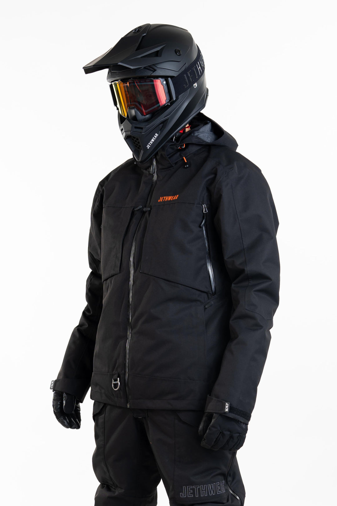 Venture Jacket - Black/Orange - SAFE (kelluttava)