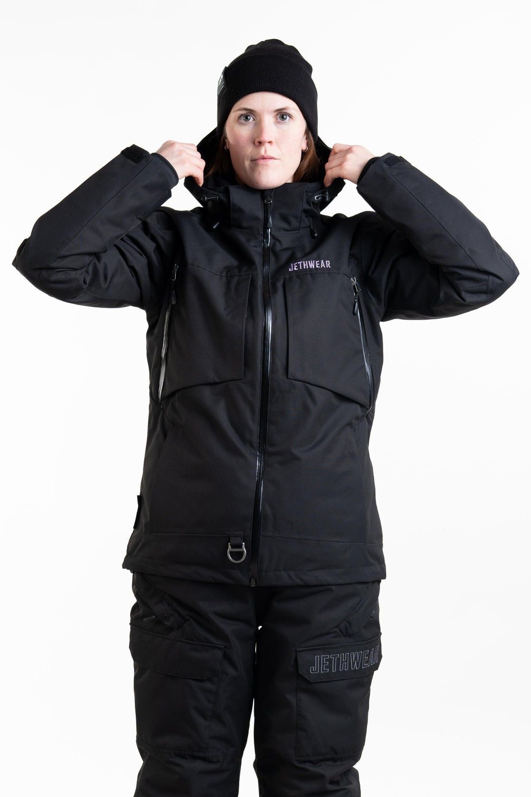 Venture Jacket - Black/Purple - SAFE (kelluttava)