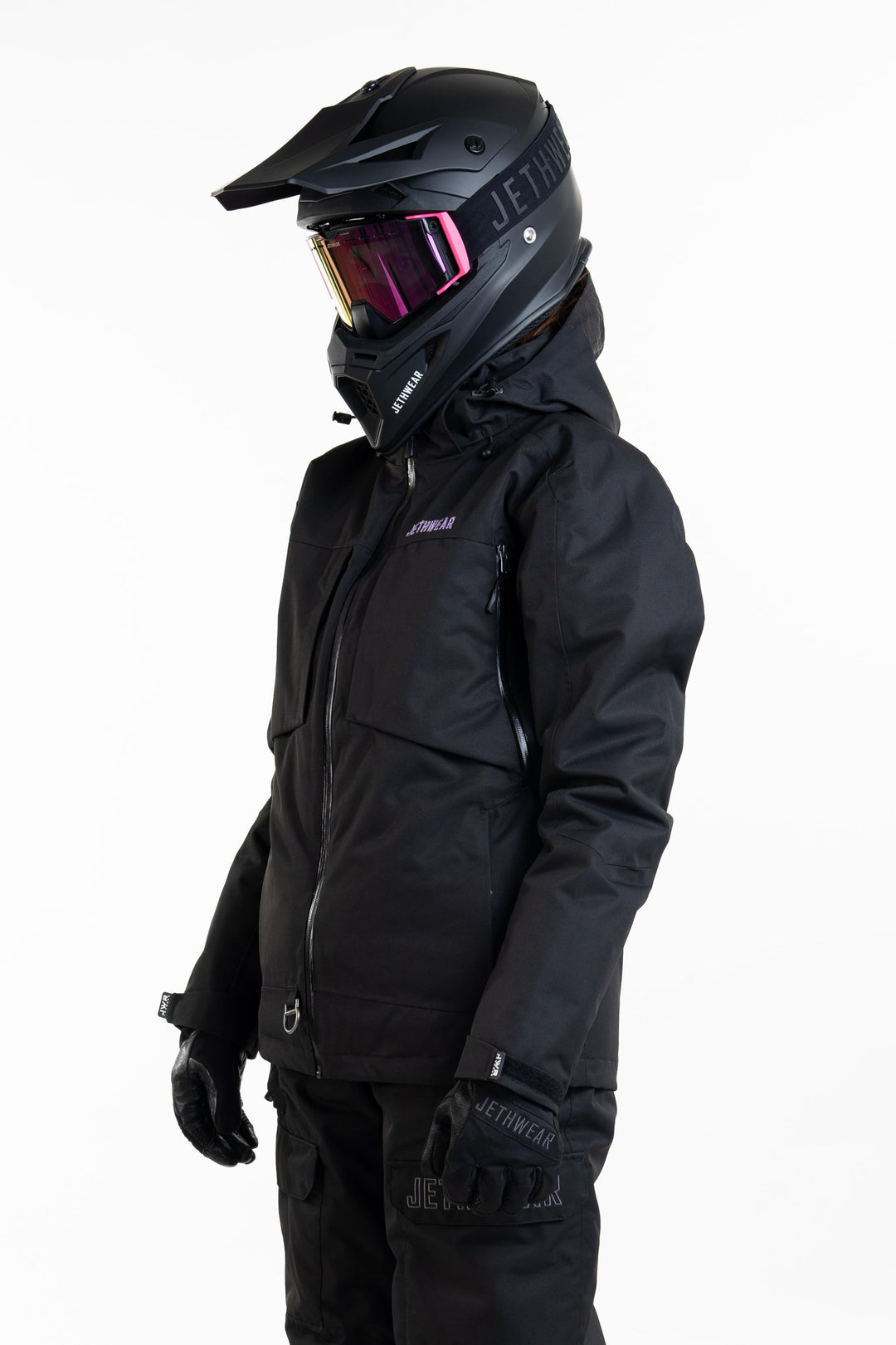 Venture Jacket - Black/Purple - SAFE (kelluttava)