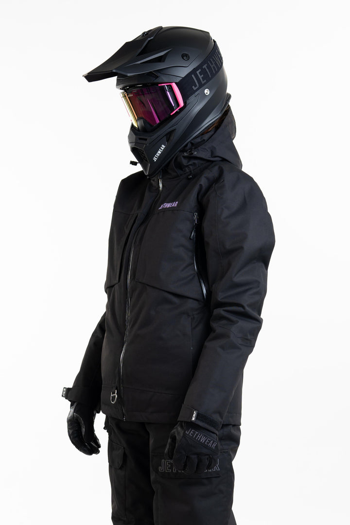 Venture Jacket - Black/Purple - SAFE (kelluttava)
