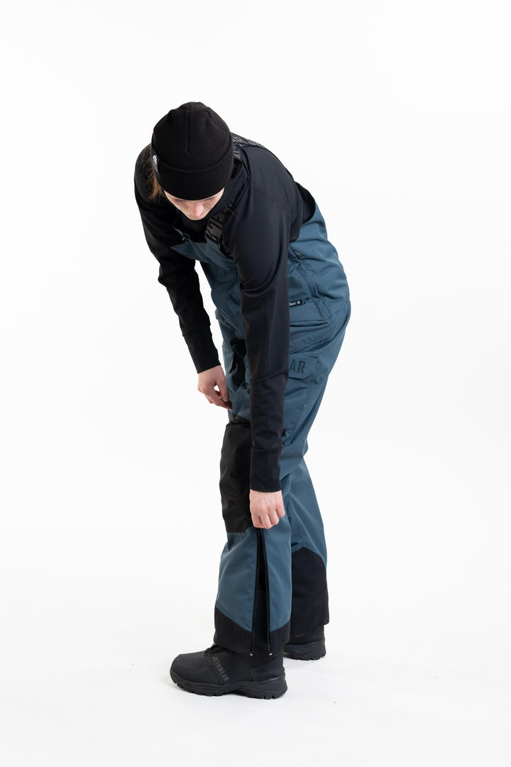 W's Treeline Bib Pant - Deep Sea - 60g vuori
