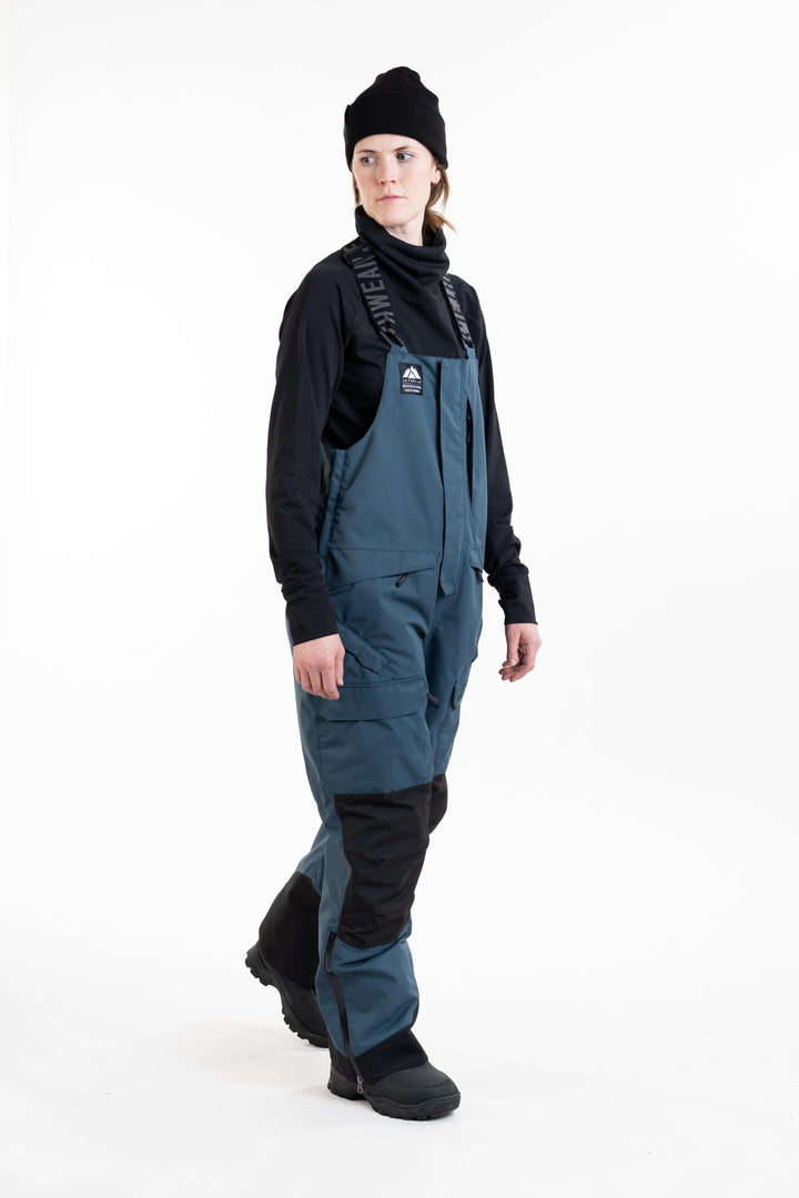 W's Treeline Bib Pant - Deep Sea - 60g vuori
