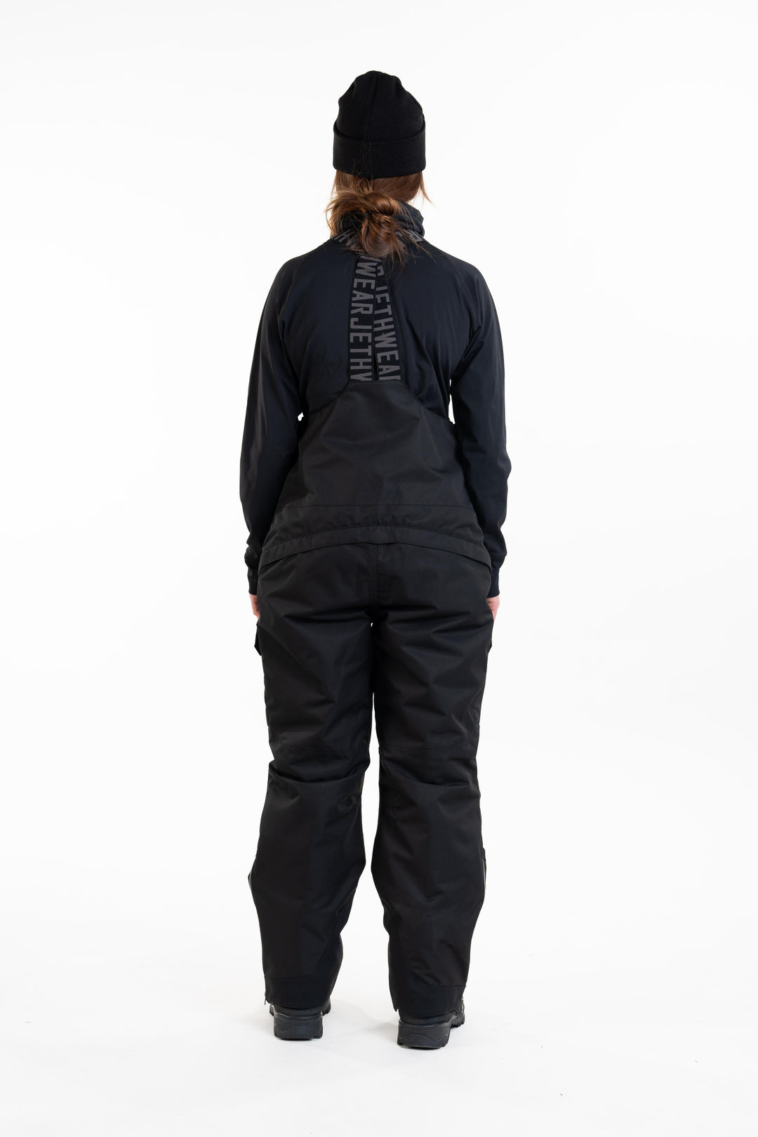 W's Treeline Bib Pant - Black - 60g vuori