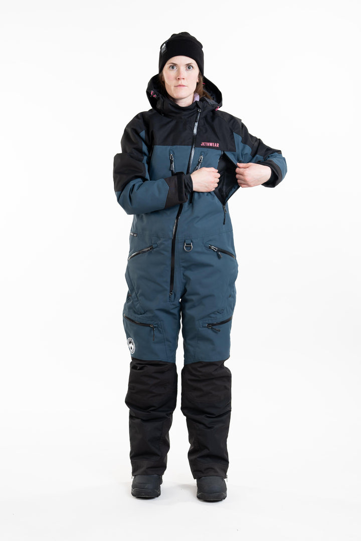 W's Venture Suit - DeepSea/Pink -  SAFE (kelluttava)