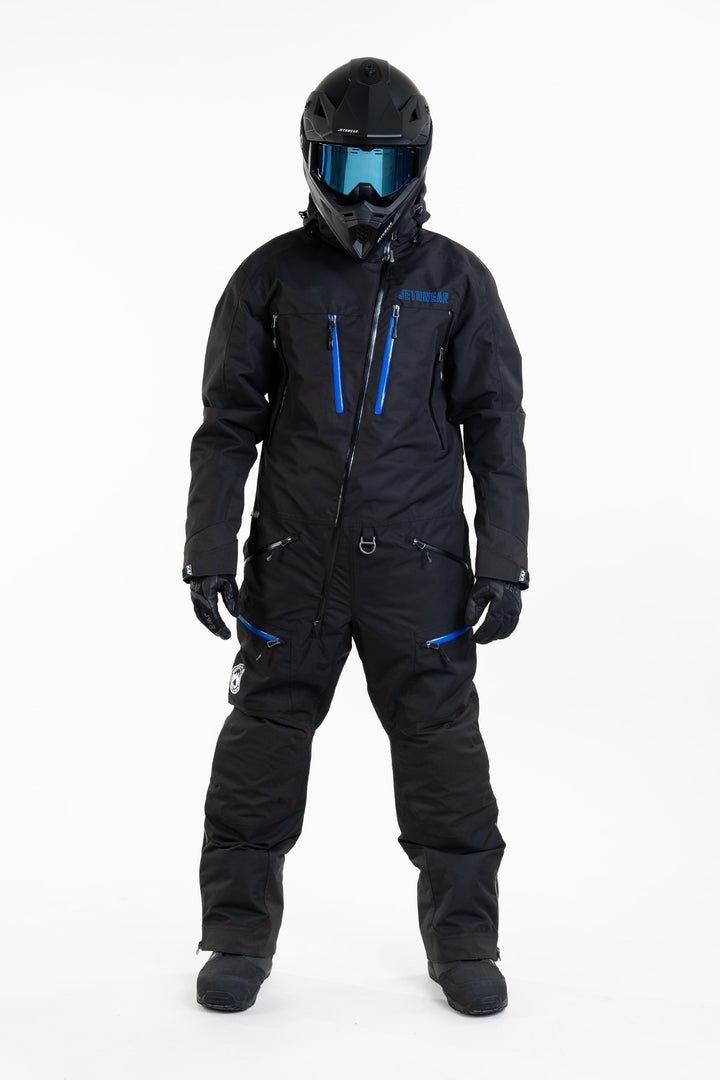 M's Venture Suit - Black/Cobalt - SAFE (kelluttava)