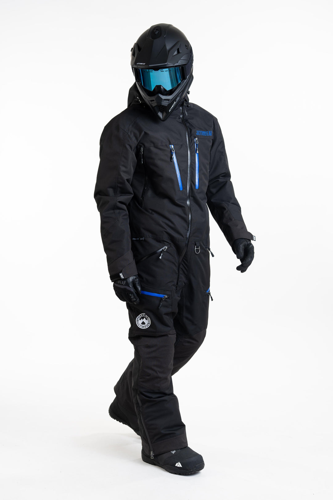 M's Venture Suit - Black/Cobalt - SAFE (kelluttava)