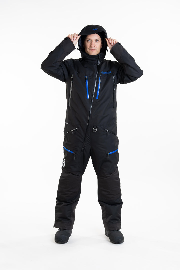 M's Venture Suit - Black/Cobalt - SAFE (kelluttava)
