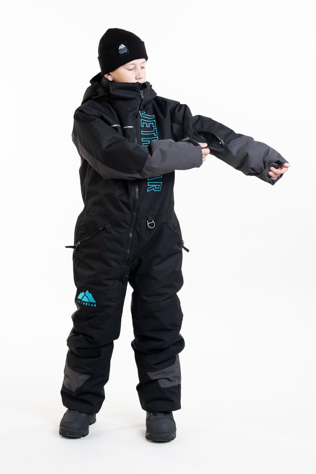 Odin & Olivia - Kids - Black/Blue - SAFE (kelluttava)