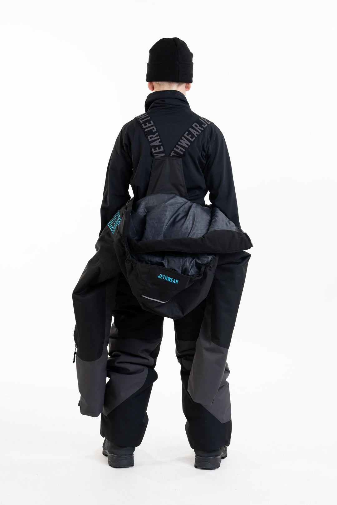 Odin & Olivia - Youth - Black/Blue - SAFE (kelluttava)