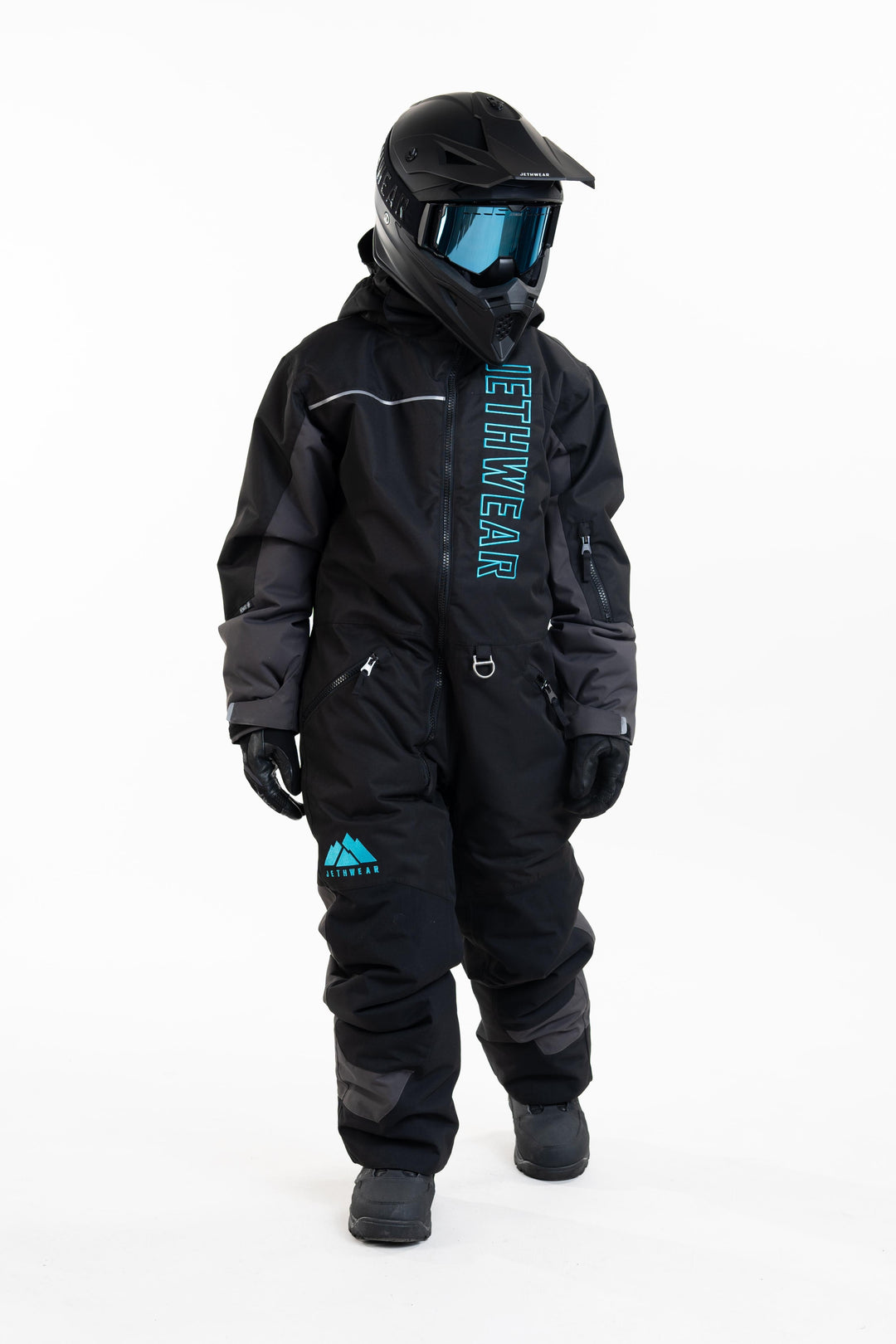 Odin & Olivia - Youth - Black/Blue - SAFE (kelluttava)