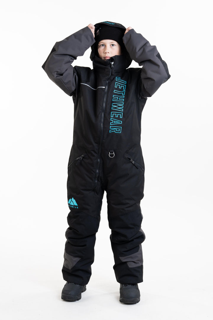 Odin & Olivia - Youth - Black/Blue - SAFE (kelluttava)