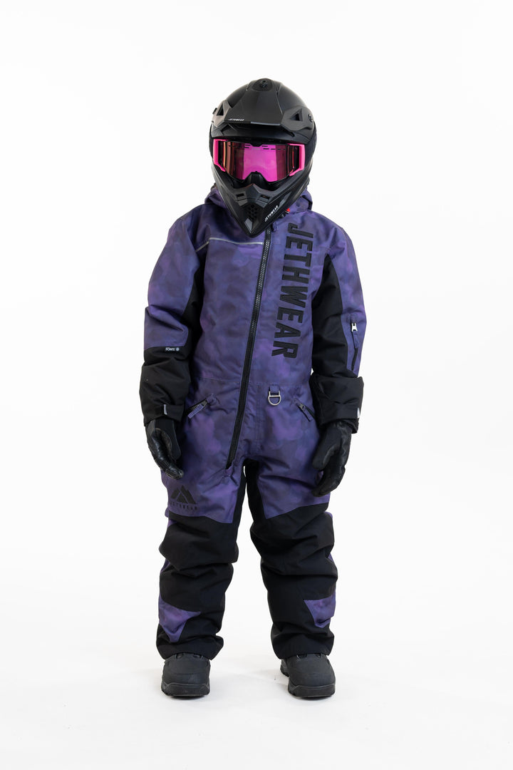 Odin & Olivia - Kids - Purple TieDye - SAFE (kelluttava)