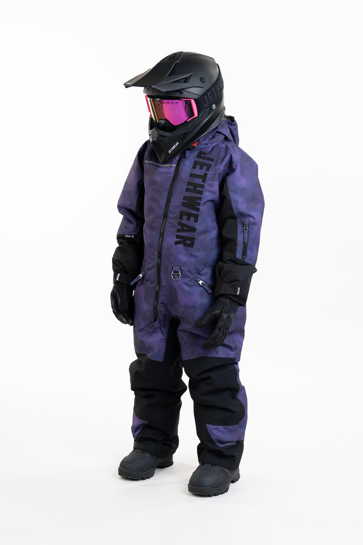 Odin & Olivia - Kids - Purple TieDye - SAFE (kelluttava)