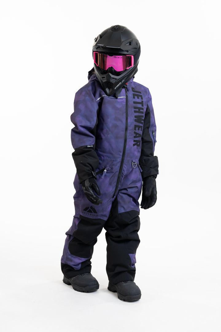 Odin & Olivia - Youth - Purple TieDye - SAFE (kelluttava)