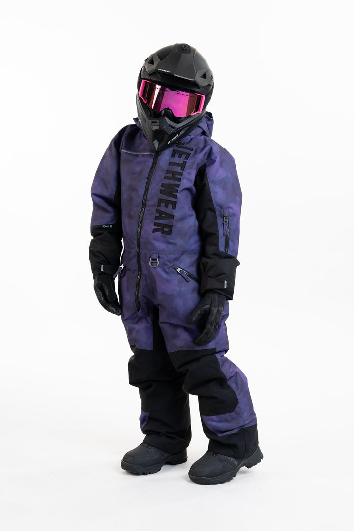 Odin & Olivia - Kids - Purple TieDye - SAFE (kelluttava)