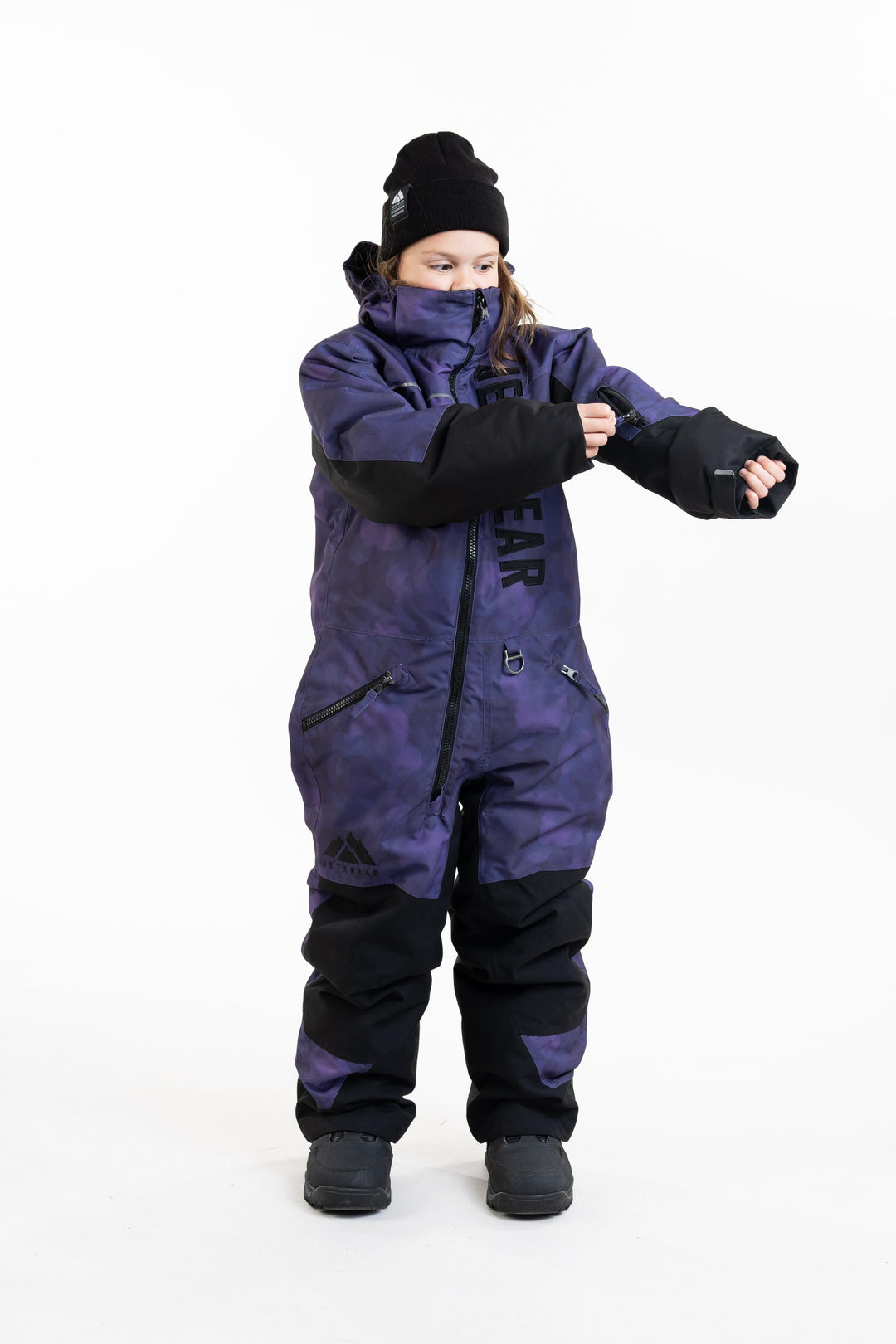 Odin & Olivia - Kids - Purple TieDye - SAFE (kelluttava)