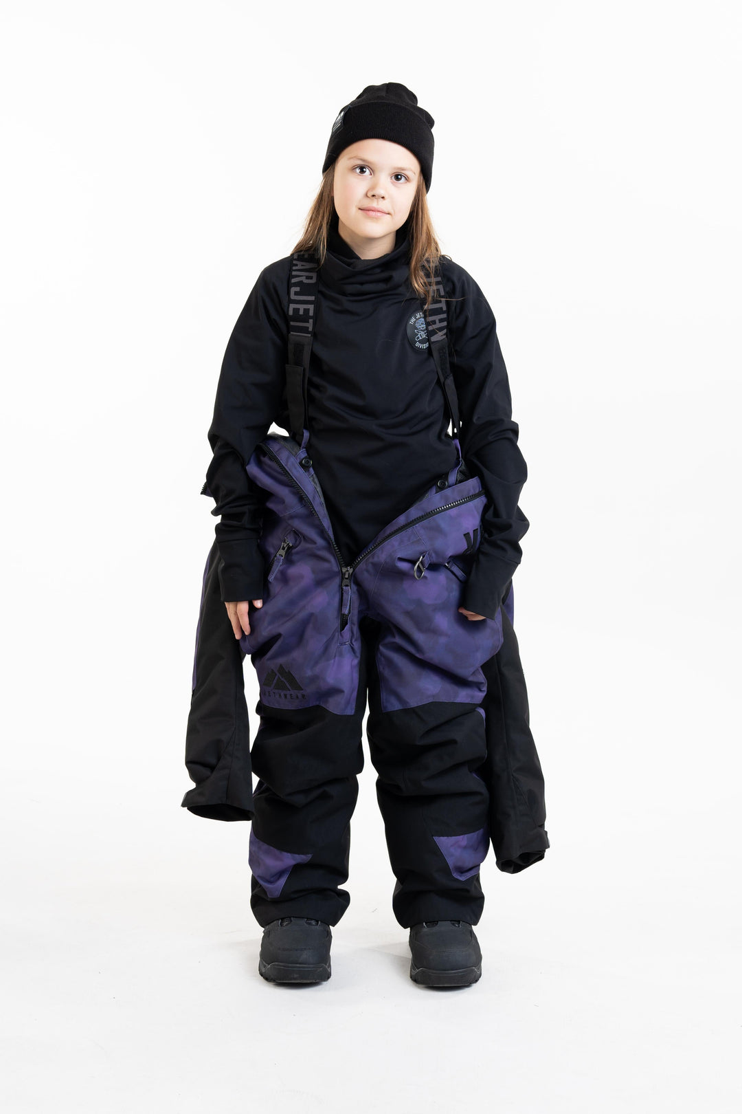 Odin & Olivia - Kids - Purple TieDye - SAFE (kelluttava)