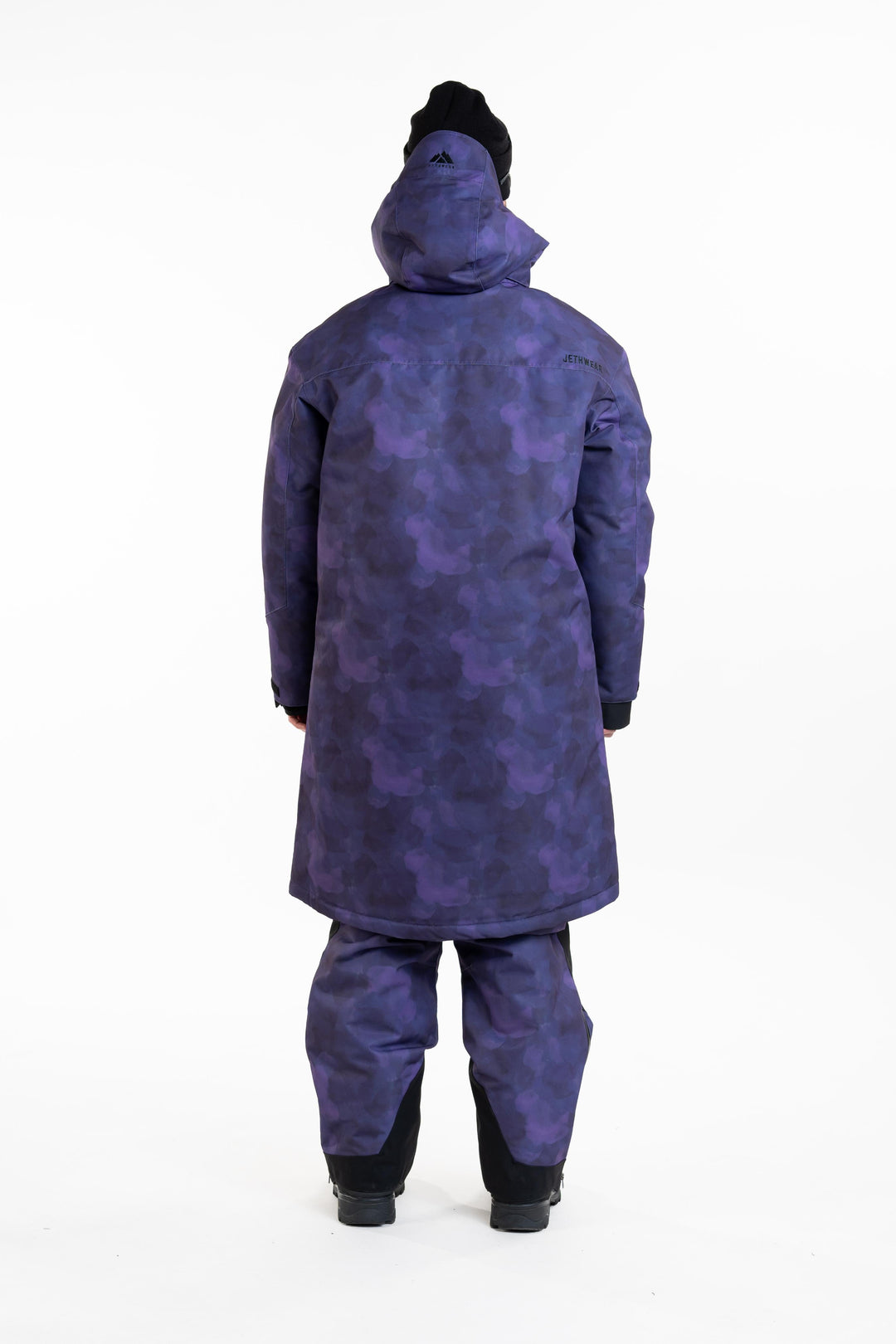 PIT COAT Lämmittelytakki - Purple TieDye