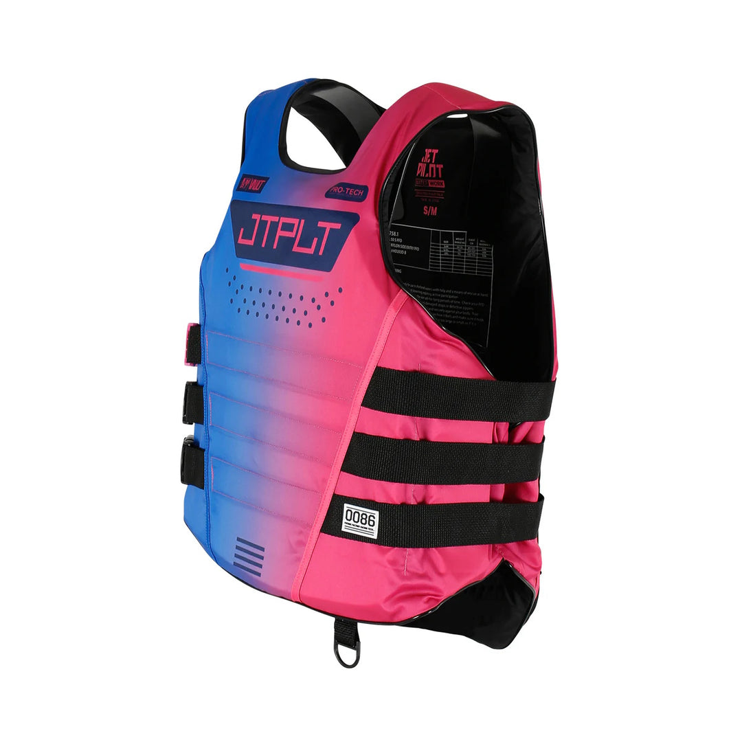 Jetpilot RX Vault Protech nylon Blue jettiliivi selkäpanssarilla