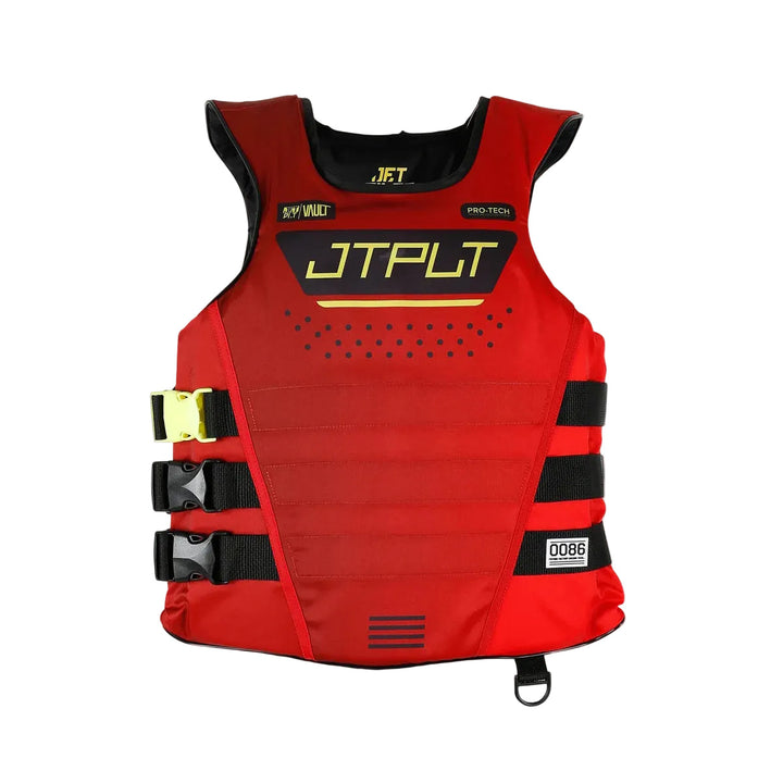 Jetpilot RX Vault Protech nylon Red jettiliivi selkäpanssarilla