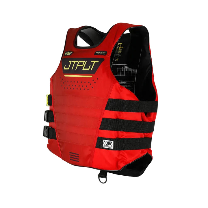 Jetpilot RX Vault Protech nylon Red jettiliivi selkäpanssarilla