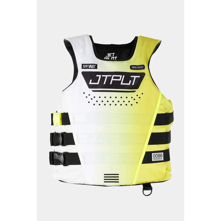 Jetpilot RX Vault Protech nylon Yellow jettiliivi selkäpanssarilla