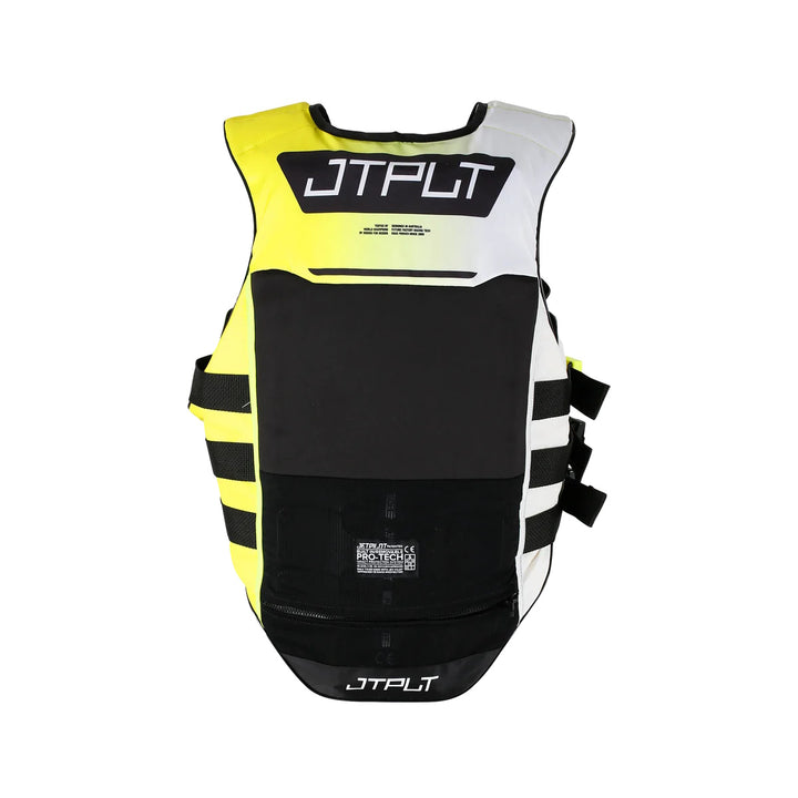 Jetpilot RX Vault Protech nylon Yellow jettiliivi selkäpanssarilla