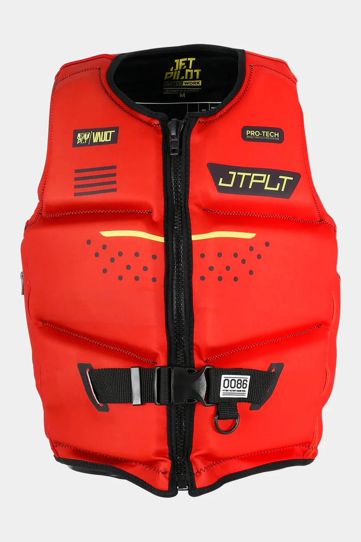 Jetpilot RX Vault Protech Red jettiliivi selkäpanssarilla