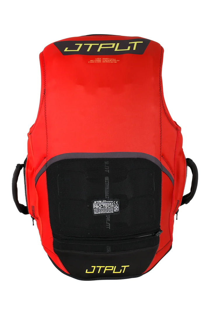 Jetpilot RX Vault Protech Red jettiliivi selkäpanssarilla