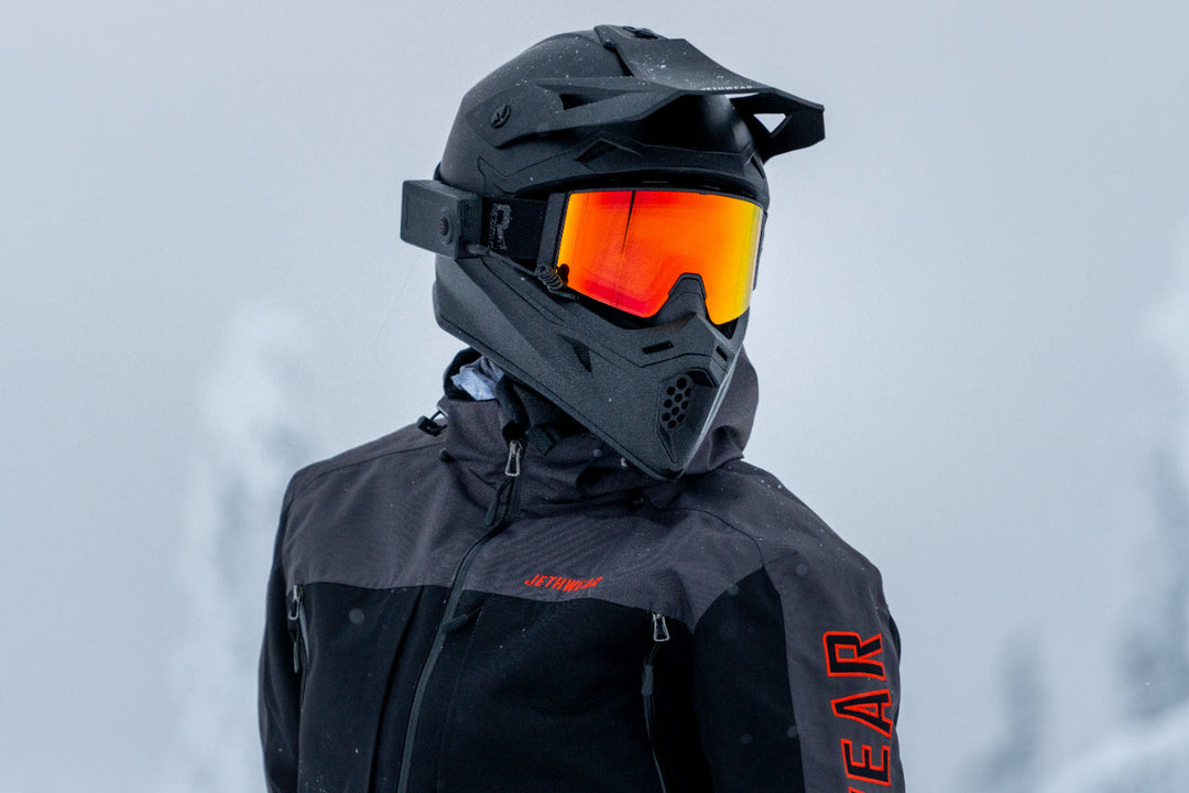 Force Electric  Lämmitettävät ajolasit - Jethwear Red